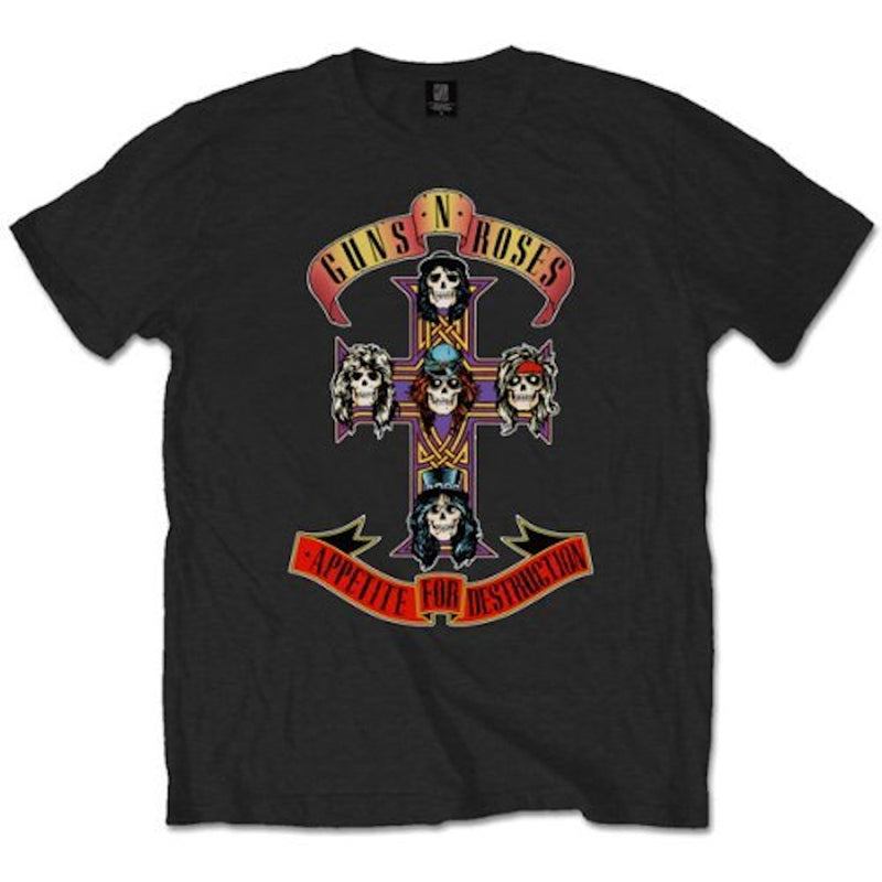 GUNS N ROSES - Official Appetite For Destruction / T-Shirt / Men's