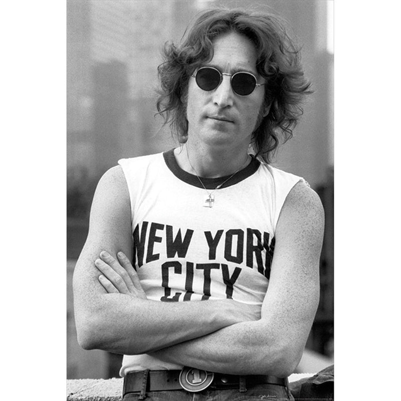 JOHN LENNON - Official Nyc - Bob Gruen / Poster