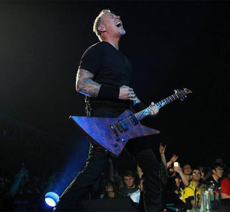 METALLICA - Official James Hetfield Favorite Model / Diamond Plate Explorer / Miniature / Miniature Musical Instrument