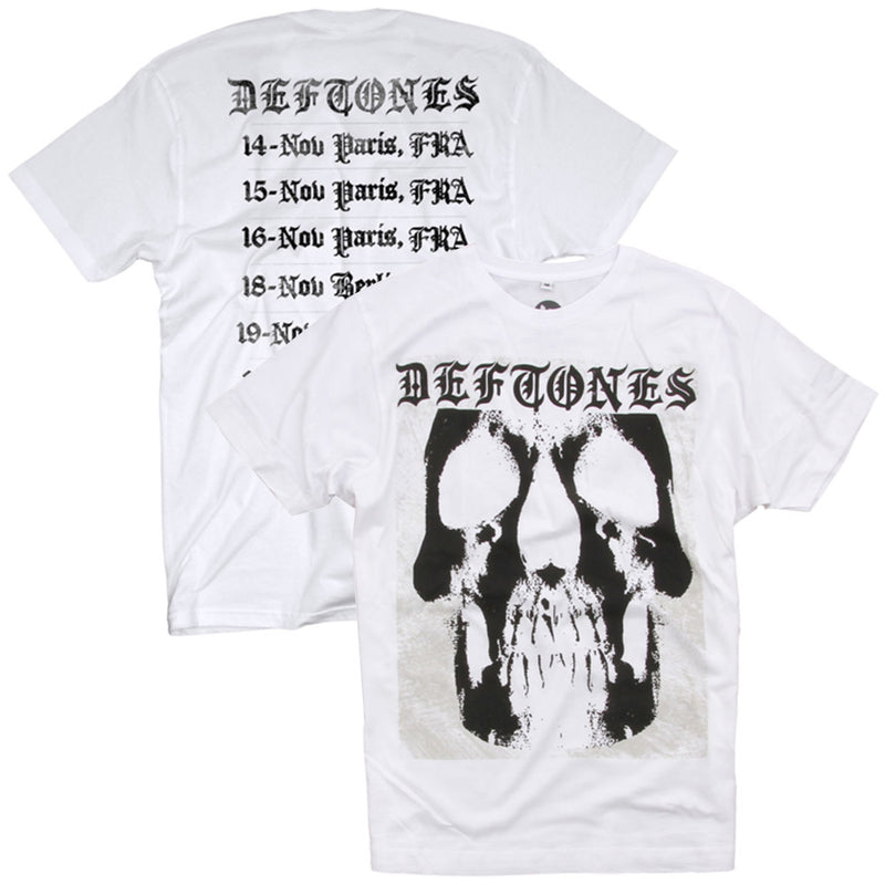 DEFTONES - Official There 2015 European Tour / Back Print / T-Shirt / Men's