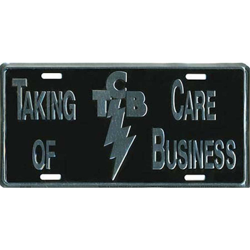 ELVIS PRESLEY - Official Tcb License Plate / Interior Figurine