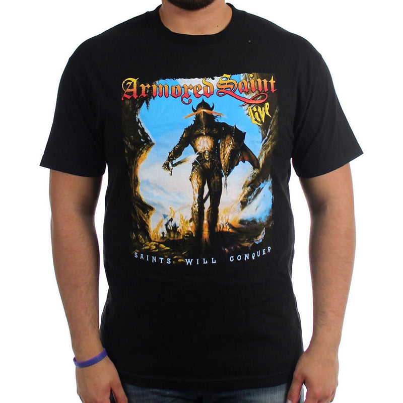 ARMORED SAINT - Official Saints Will Conquer / T-Shirt / Men's