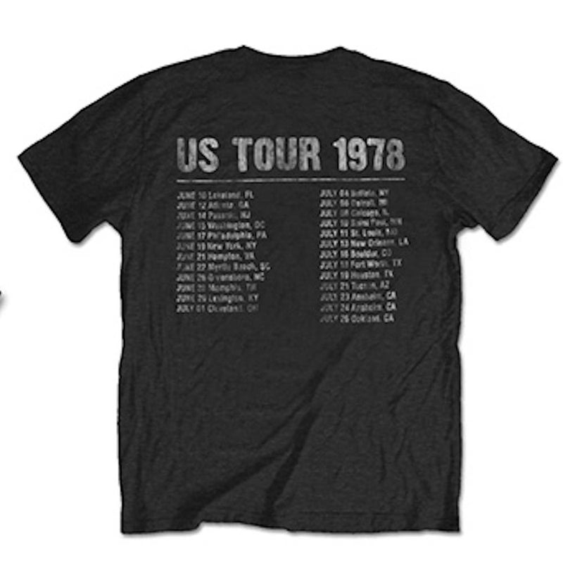 ROLLING STONES - Official Us Tour 1978 (Reprinted Tour T Series) / Back Print / T-Shirt / Men's