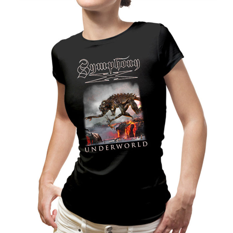 SYMPHONY X - Official There Monster / Back Print / T-Shirt / Women's