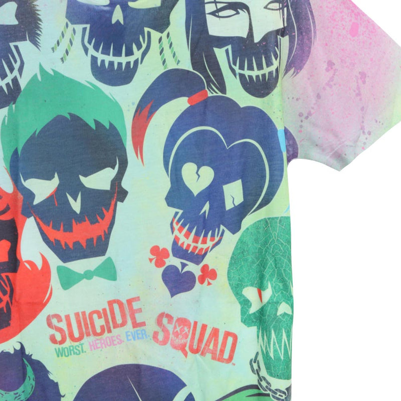 SUICIDE SQUAD - Official Poster Sublimation / T-Shirt / Men's