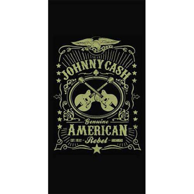 JOHNNY CASH - 官方 American Rebel/毛巾