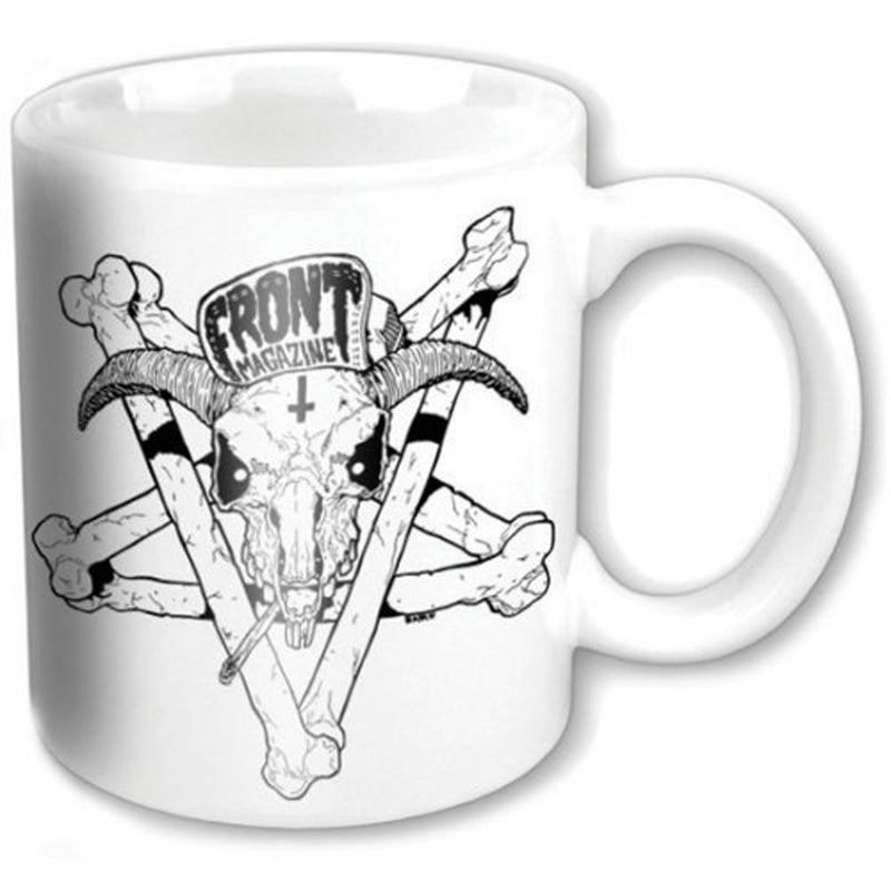 FRONT MAGAZINE - Official Pentagram White / Mug