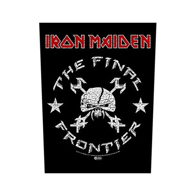 IRON MAIDEN - 官方 The Final Frontier 復古頭骨/補丁