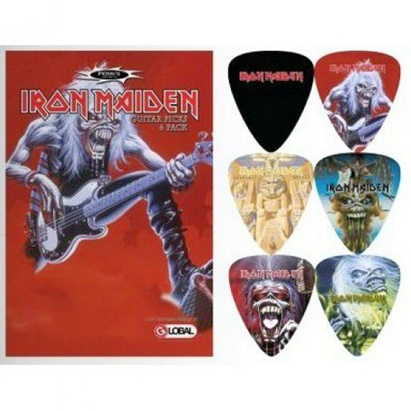 IRON MAIDEN - Official 6 Pack Picks Vol.2/Guitar Pick