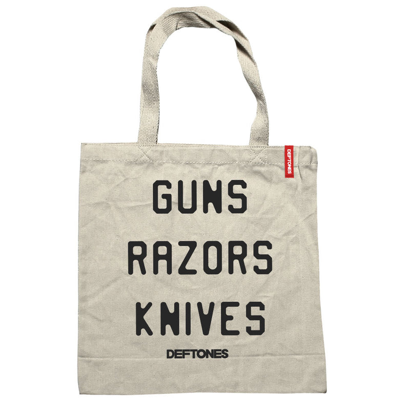 DEFTONES - 官方 Guns Razors 刀具/手提包