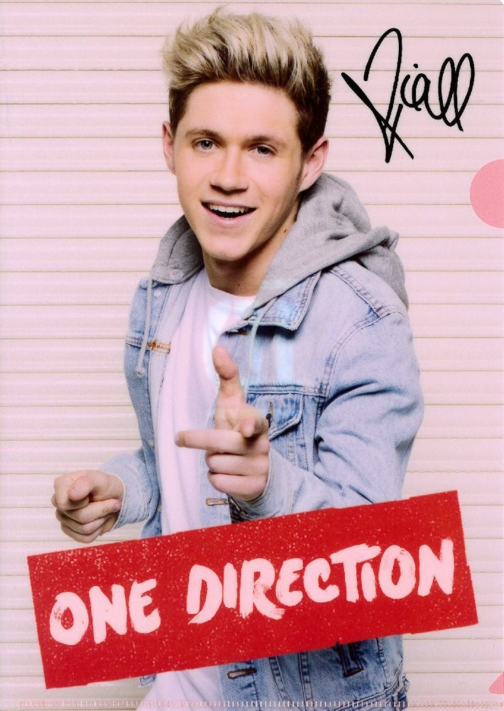 ONE DIRECTION - Official Clear File Set Of 5 Vol.2 / Binders & File Folders