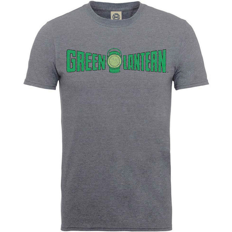 DC COMICS - Official Originals Green Lantern Crackle Logo / T-Shirt / Men's