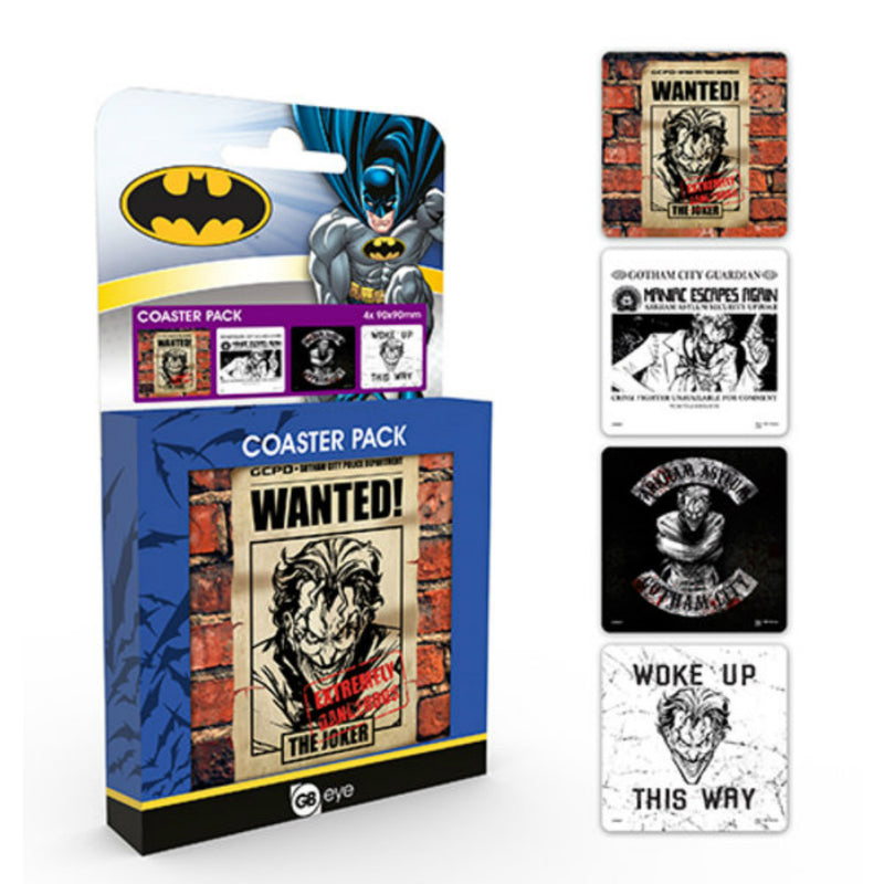 DC COMICS - Official Joker Set / Coaster