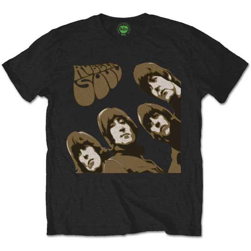 THE BEATLES - Official Rubber Soul Sketch / T-Shirt / Men's