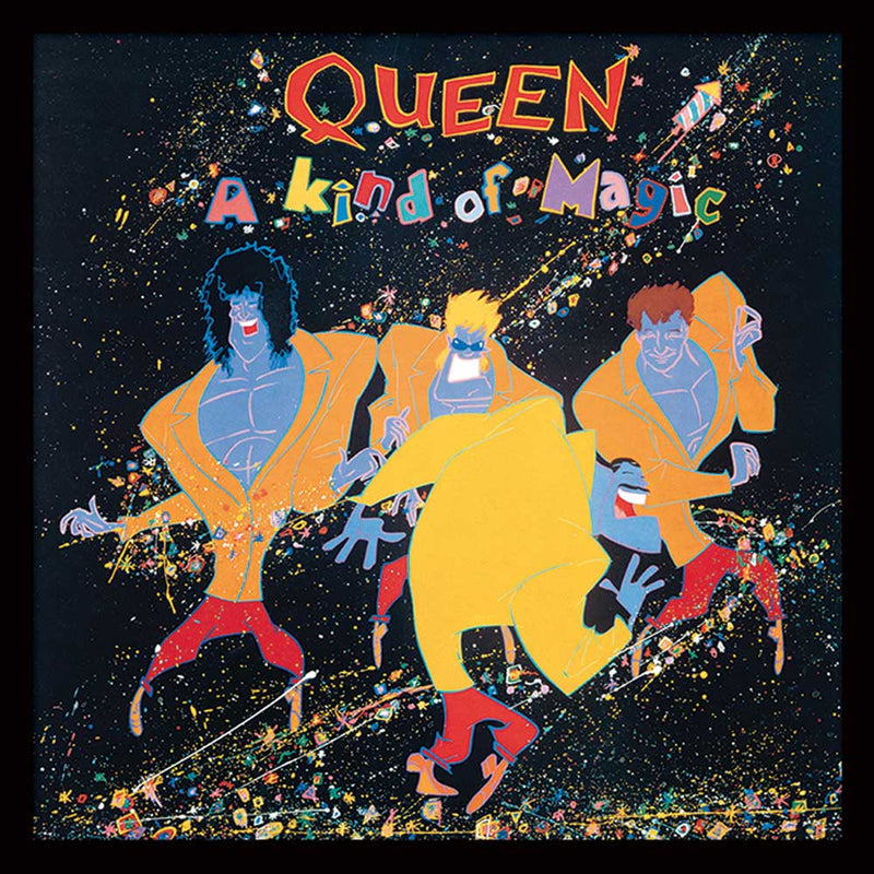 QUEEN - Official A Kind Of Magic (專輯封面裱框印花)/裱框印花