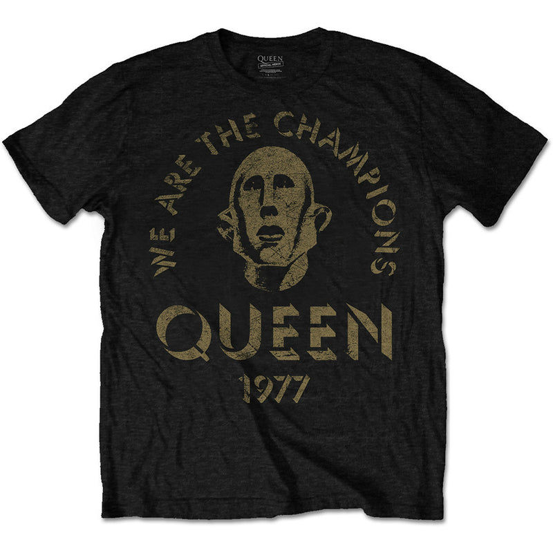 QUEEN - Official We Are The Champions / T-Shirt / Men's