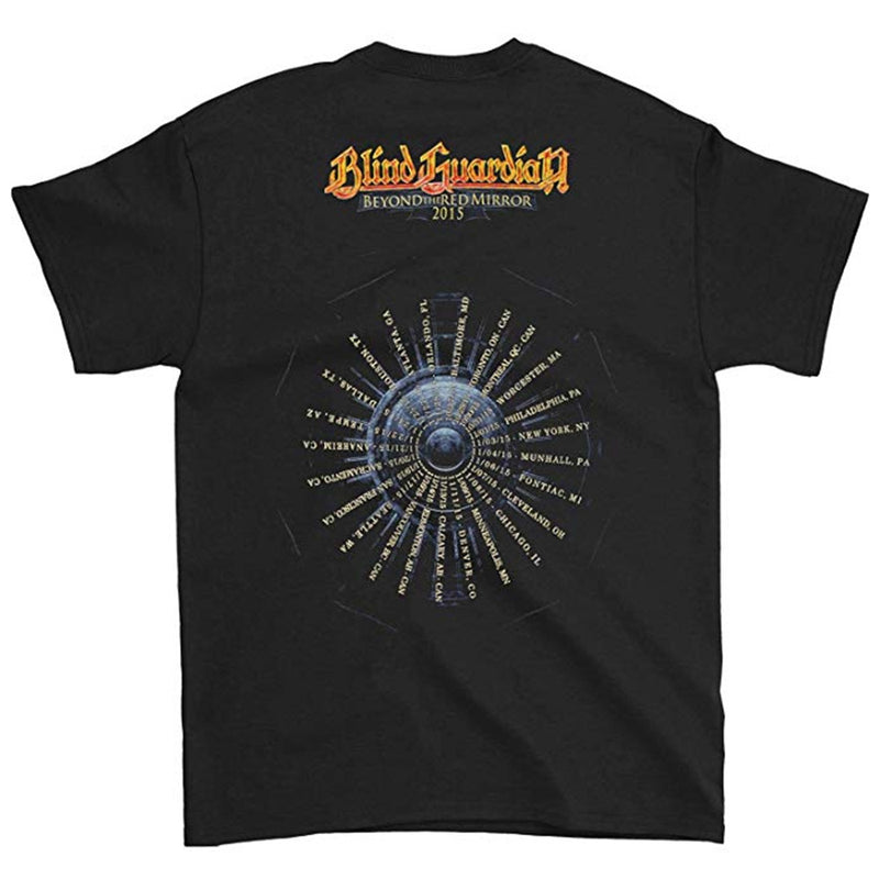 BLIND GUARDIAN - Official There Demon 2015 Tour Dates / Back Print / T-Shirt / Men's