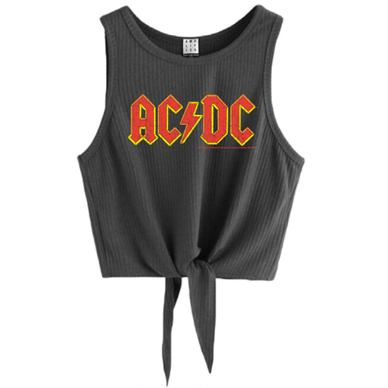 AC/DC - 官方標誌/放大（品牌）/背心/女士