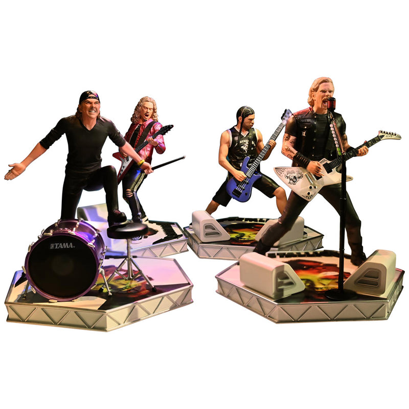 METALLICA - 官方 Rock Iconz 雕像捆綁包（4 件套）/限量版 3000 套/雕像