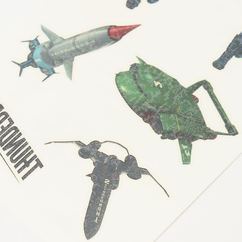 THUNDERBIRDS ARE GO - Official Mix Tattoo Pack / Tattoo stickers