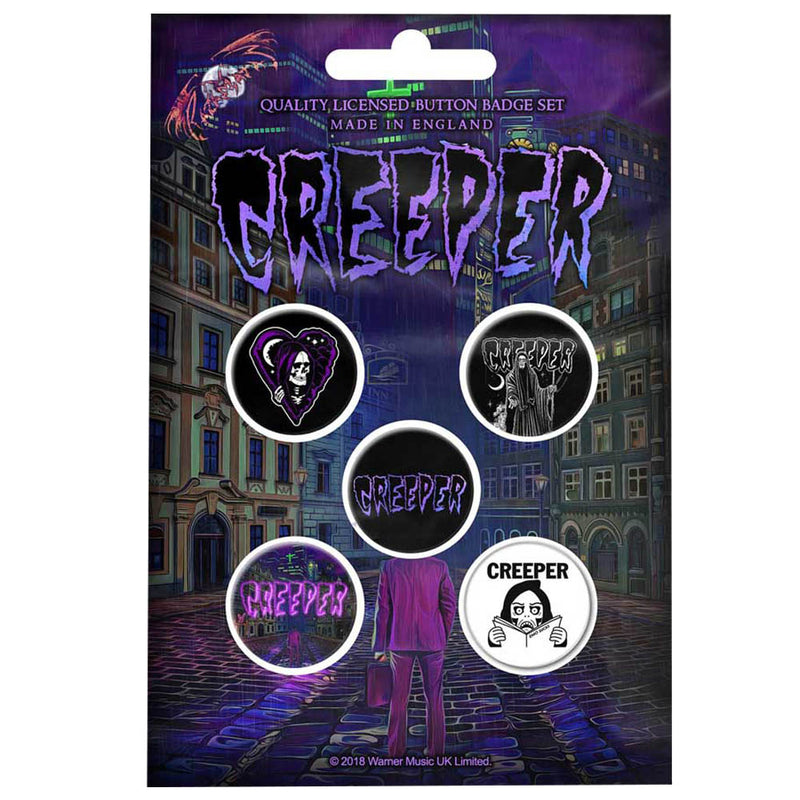 CREEPER - 官方永恆在您的懷抱/徽章套裝 5/鈕扣徽章