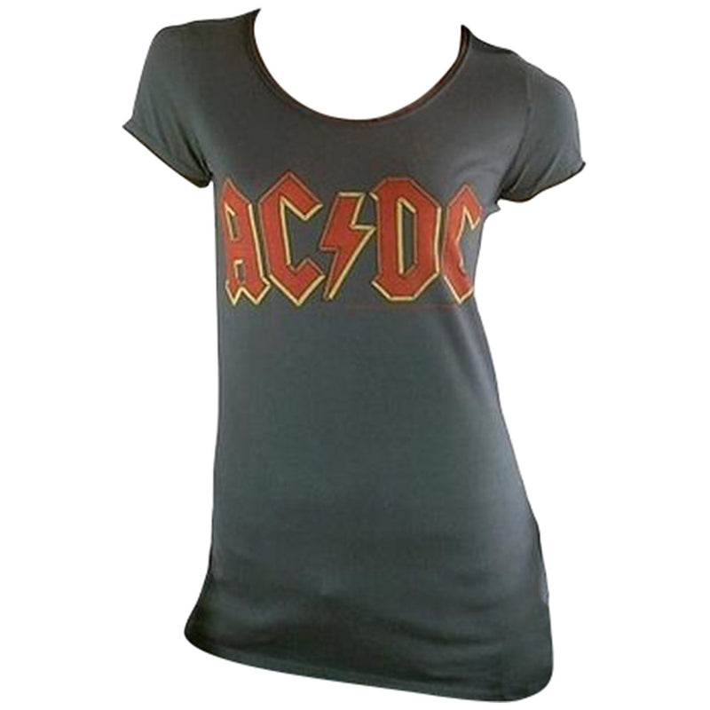 AC/DC - 官方標誌/放大（品牌）/T 卹/女士