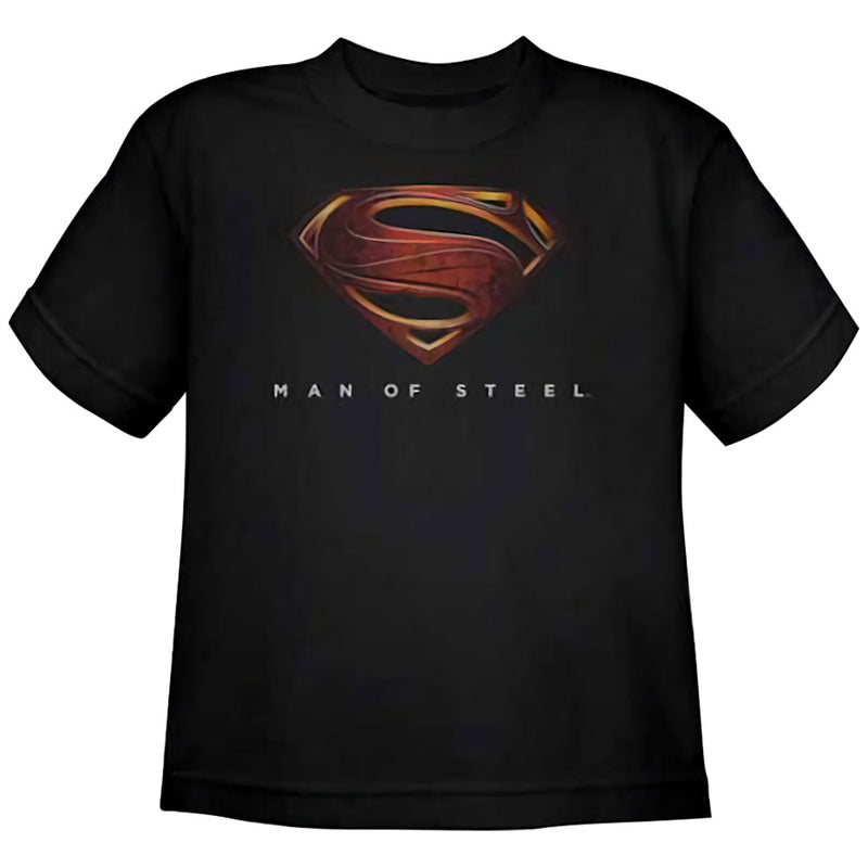 SUPERMAN - Official Man Of Steel Logo/T 卹/童裝