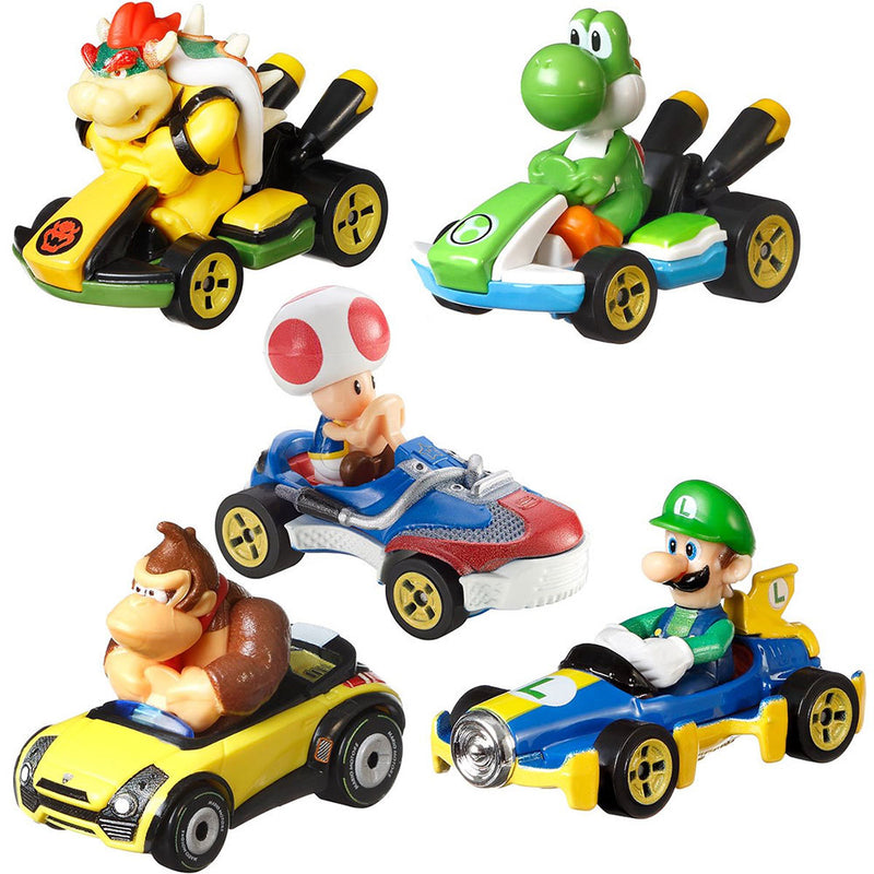 SUPER MARIO - 官方 Mario Kart Hot Wheels Mix 5 2022 車輛外殼/公仔
