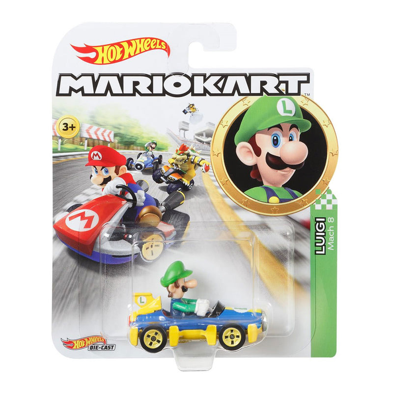 SUPER MARIO - 官方 Mario Kart Hot Wheels Mix 5 2022 車輛外殼/公仔