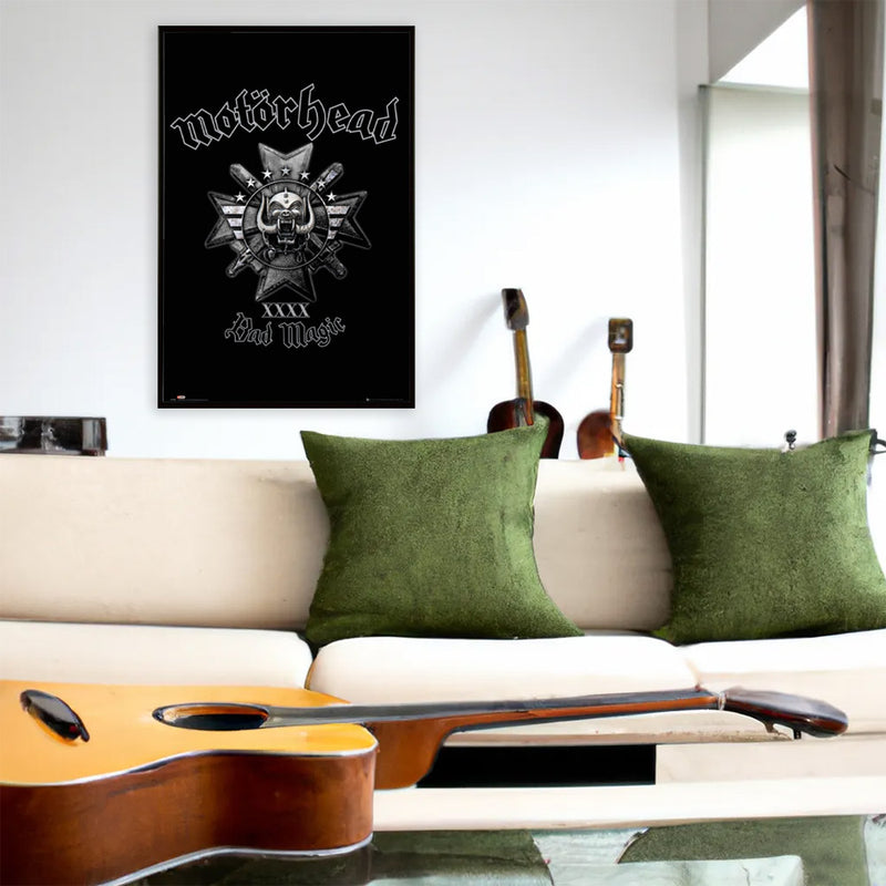 MOTORHEAD - Official Bad Magic / Poster