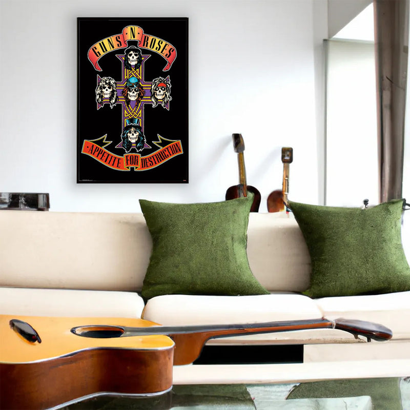 GUNS N ROSES - Official Cross / Poster