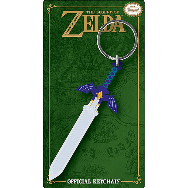 THE LEGEND OF ZELDA - Official Master Sword / Rubber Keeling / keychain