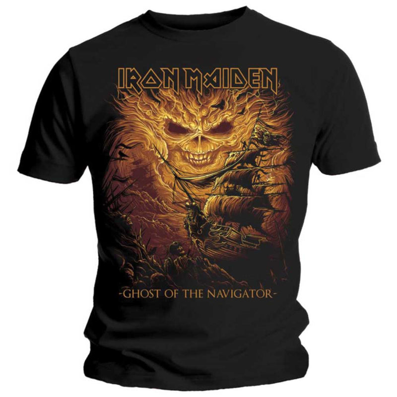 IRON MAIDEN - Official Ghost Of The Navigator / T-Shirt / Men's