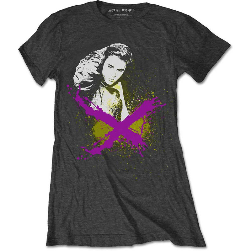 JUSTIN BIEBER - Official X / T-Shirt / Women's