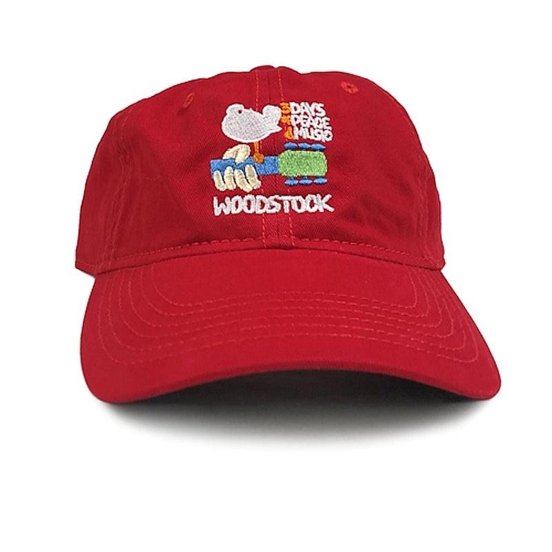 WOODSTOCK - 官方非結構化紅色/帽子/男士