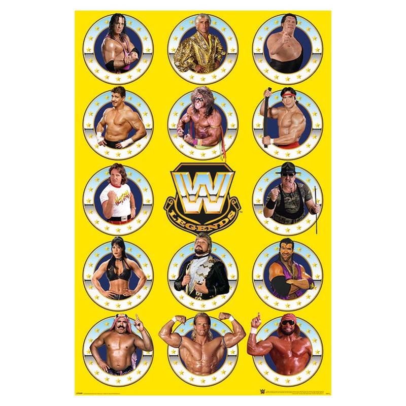 WWE - 官方傳奇 Chrome/海報