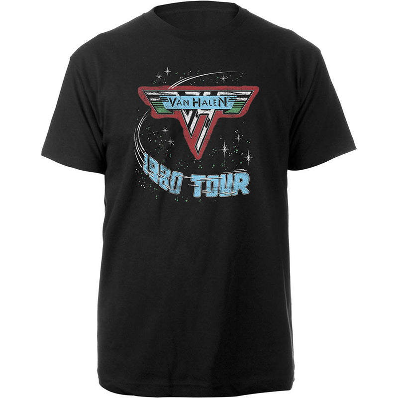 VAN HALEN - Official 1980 Tour / T-Shirt / Men's