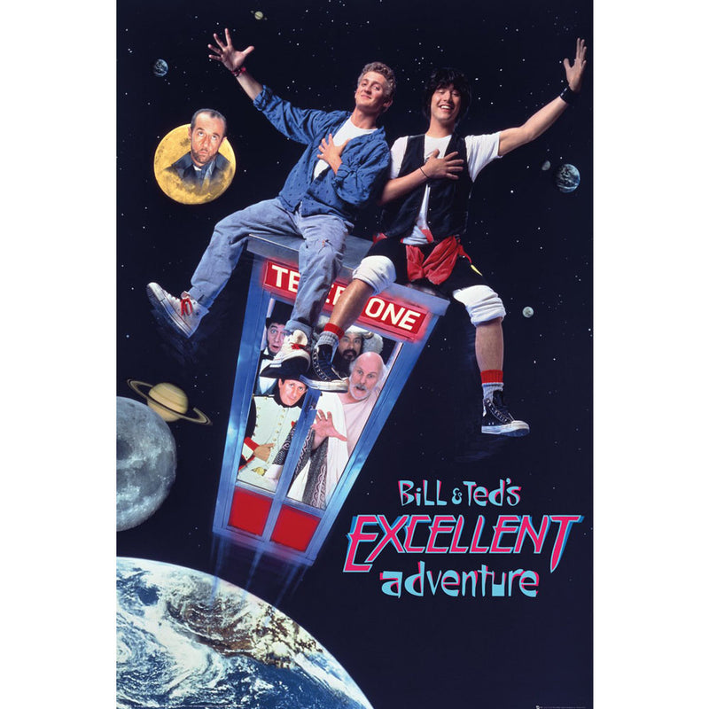 BILL & TED - Official Excellent Adventure / Poster