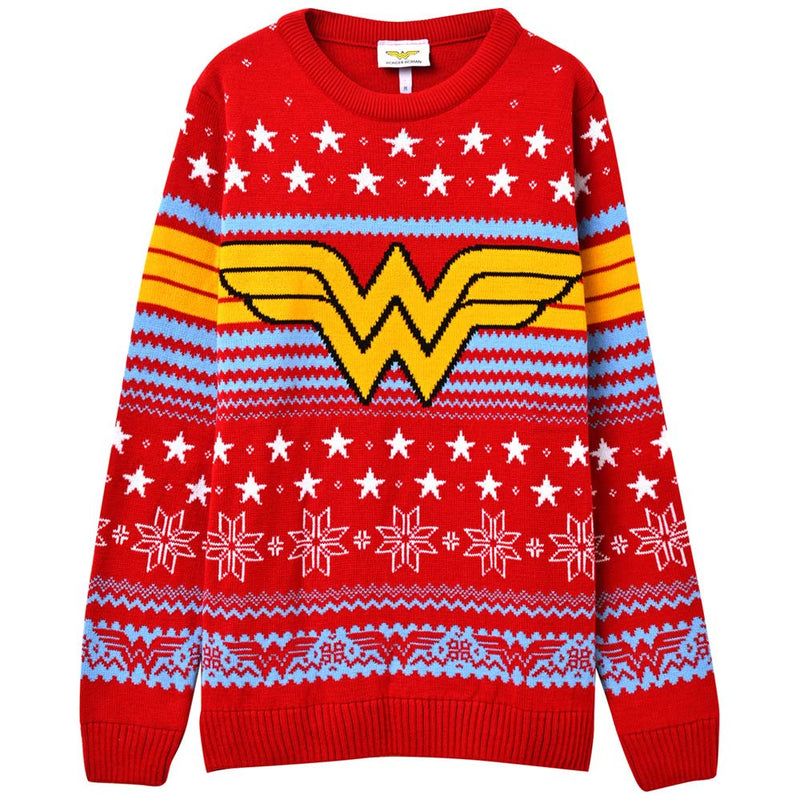 WONDER WOMAN - Official Logo Star / Sweater / Men's