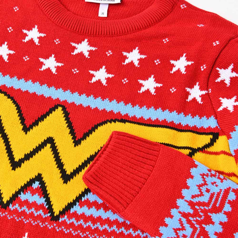 WONDER WOMAN - Official Logo Star / Sweater / Men's