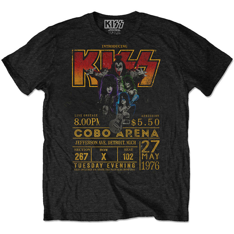 KISS - 官方 Cobra Arena '76/環保 T 卹/T 卹/男款