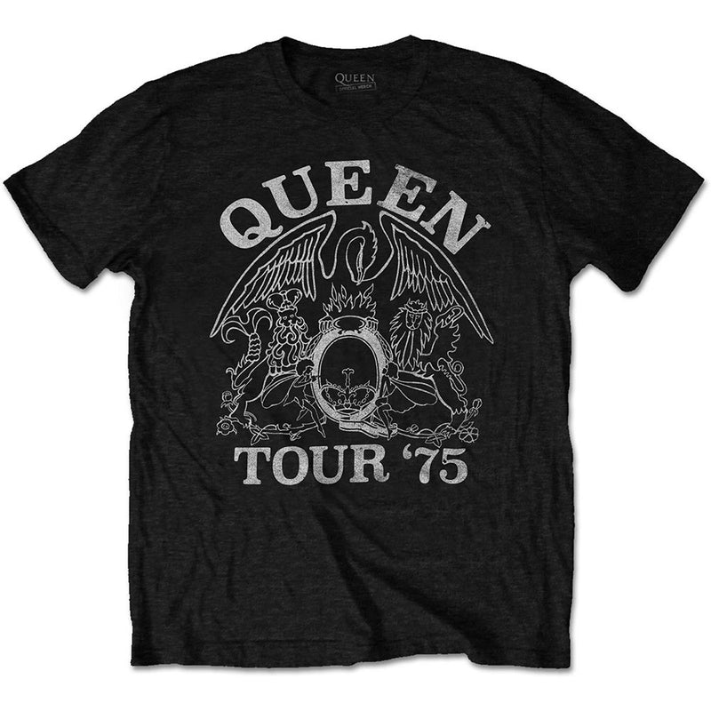 QUEEN - Official Tour '75 / Eco-Tee / T-Shirt / Men's