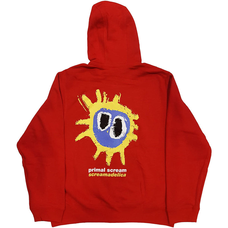 PRIMAL SCREAM - Official Screamadelica / Zip / Back Print / Hoodie & Sweatshirt / Men's