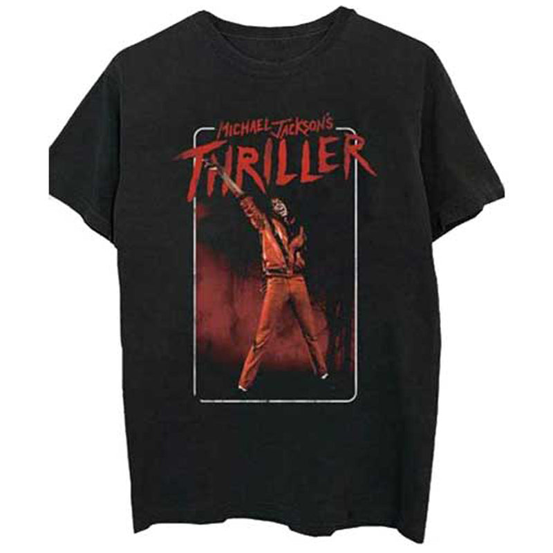 MICHAEL JACKSON - Official Thriller White Red Suit / T-Shirt / Men's