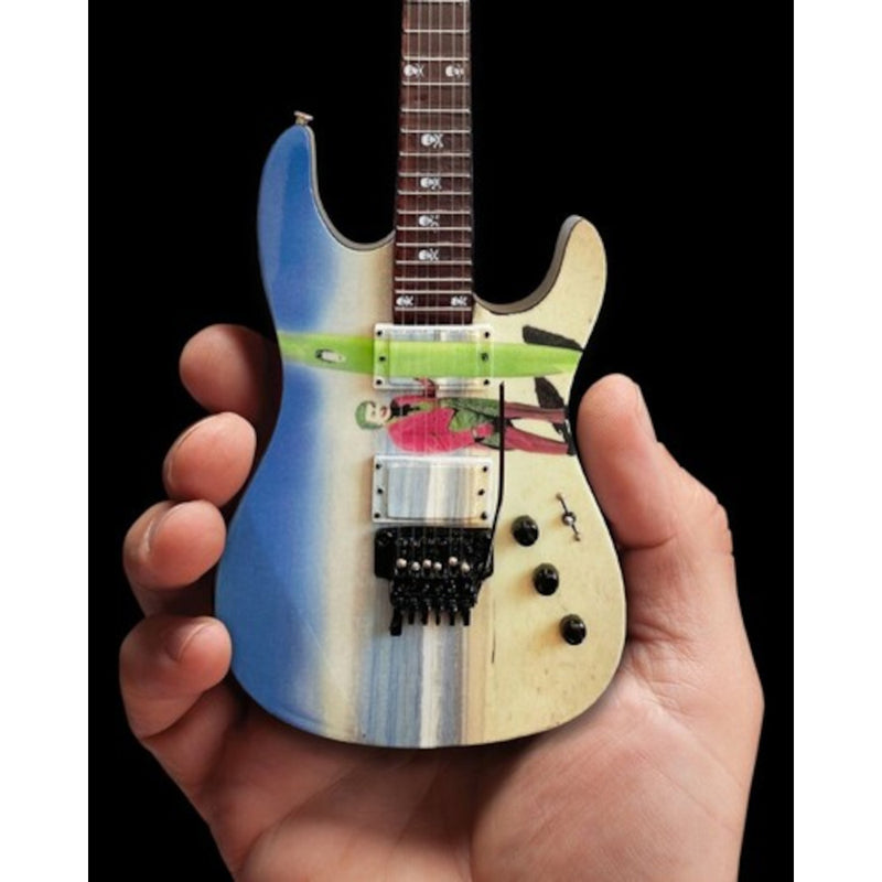 METALLICA - 官方 Kirk Hammett “Joker Surfs Up”微型吉他復製品收藏品/微型樂器