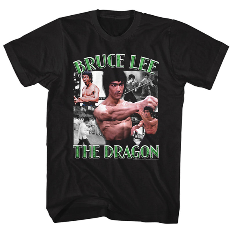 BRUCE LEE - Official Bruce Lee The Dragon Collage / T-Shirt / Men's