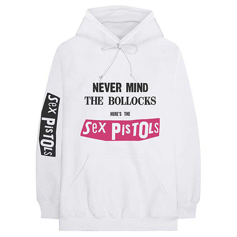 SEX PISTOLS - Official Never Mind The Bollocks / Back Print / Arm Print / Hoodie & Sweatshirt / Men's