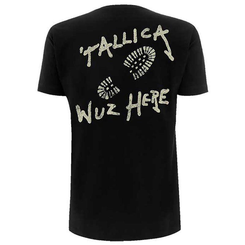 METALLICA - Official Wuz Here / Back Print / T-Shirt / Men's