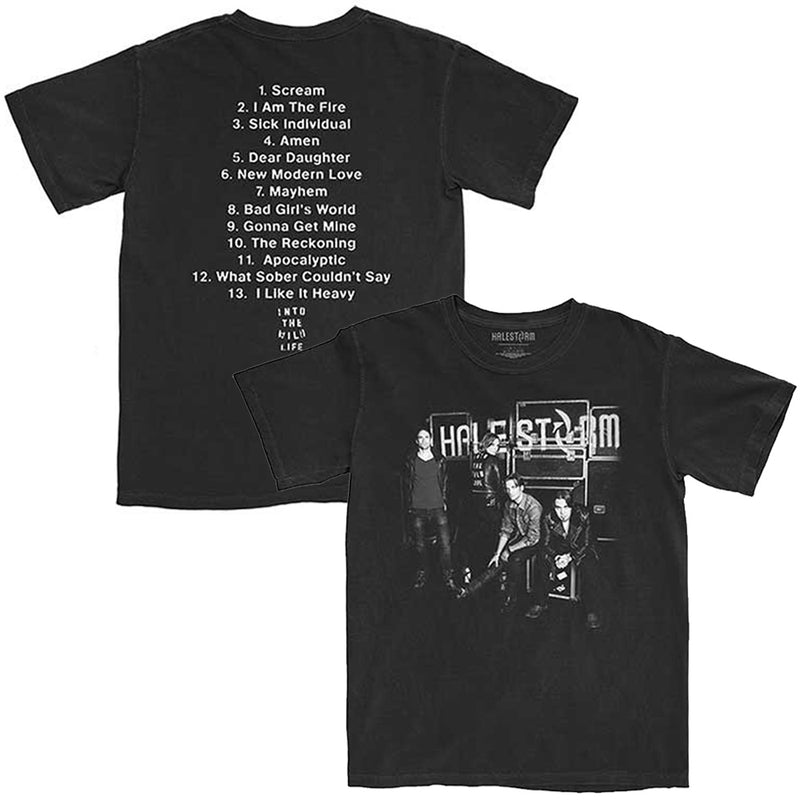 HALESTORM - Official The Wild Cover / Back Print / T-Shirt / Men's